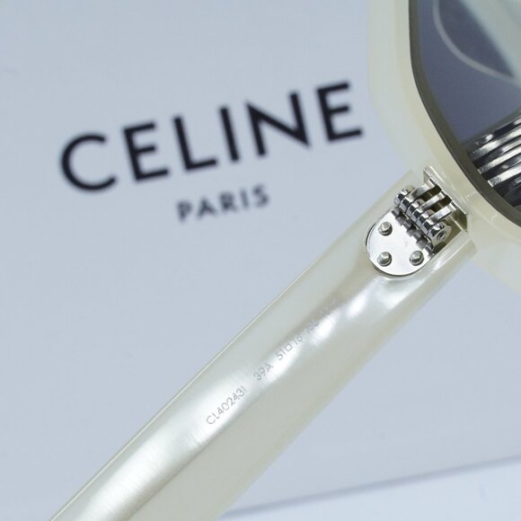 Final Price! Celine CL40243I 39A Opal Vanilla /Smoke Sunglasses main image 7